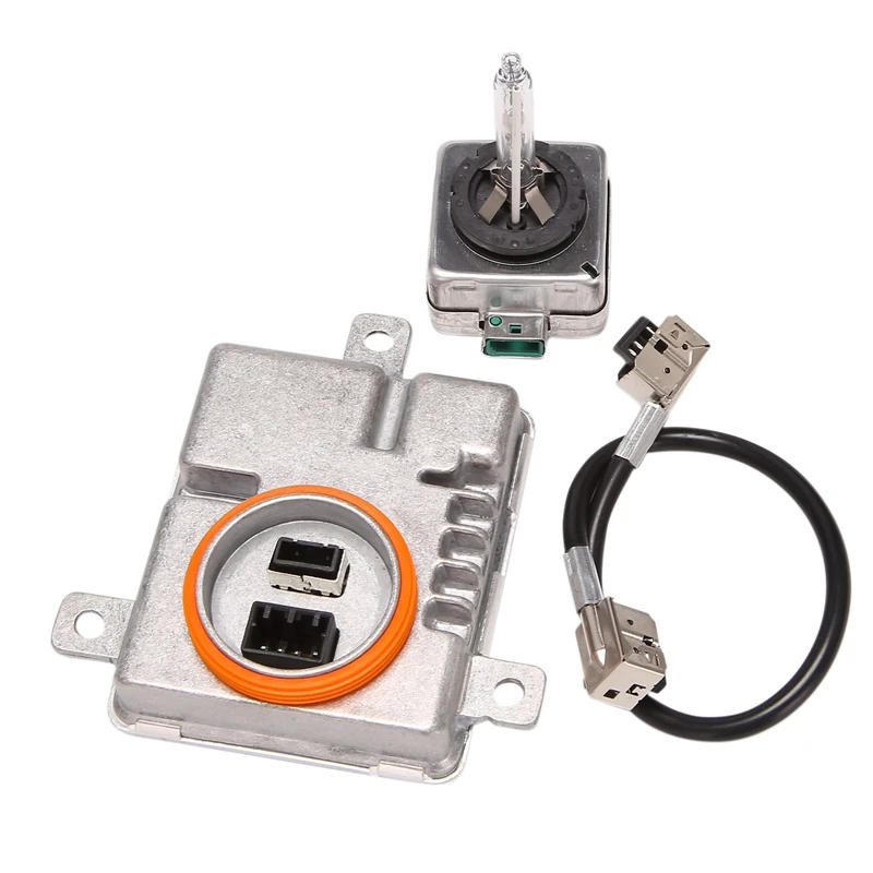 Description Picture 4 of itemXenon Headlight Ballast Unit HID & Wire+Bulb 6000K For- A3 A4 A5 A6 A7 A8 Q3 Q5 Q7 Golf Jetta CC Passat 8K0941597C