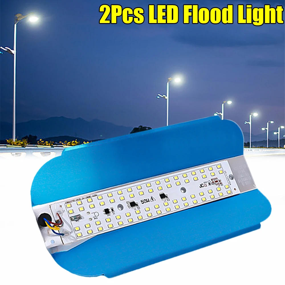 Description Picture 2 of item2/1Pcs Led Flood Light 50W Outdoor Waterproof IP65 Led Spotlight Street Light Garden Wall Lamp For Landscape Yard Decor Lighting