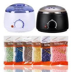Electric Wax Heater Hot Wax Machine Paraffin Pot Warmer Hair Removal Waxing Machine Wax-melt Epilator Quick Heater