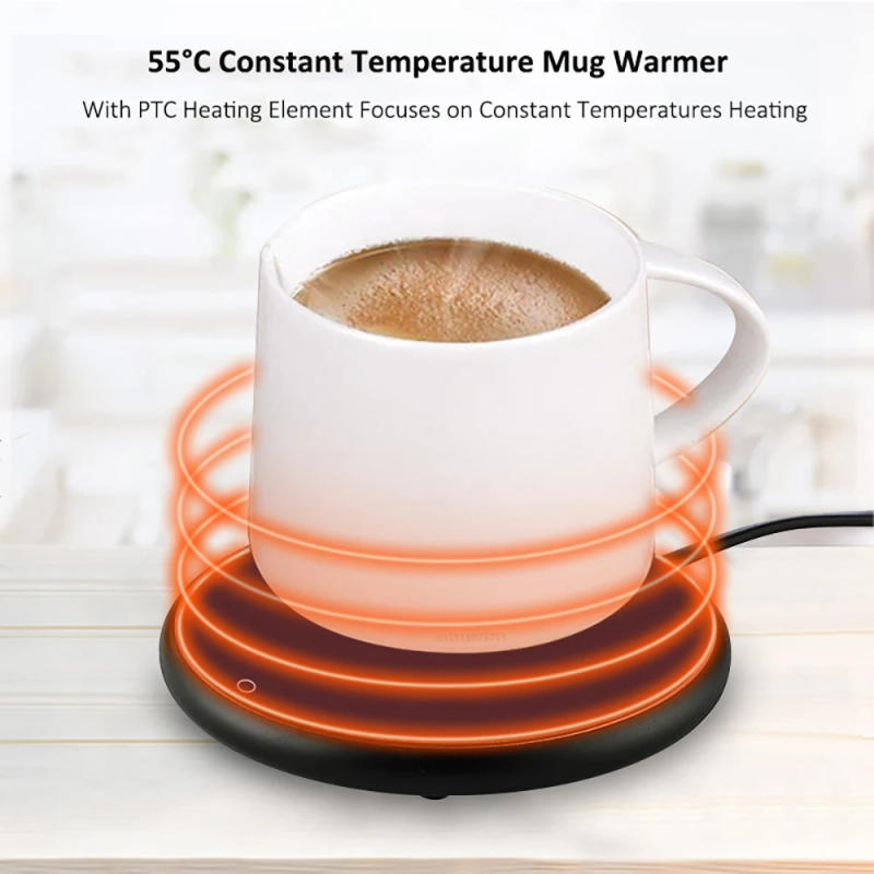 Description Picture 3 of itemCoffee Cup Heater Mug Warmer USB Heating Pad Electic Milk Tea Water Thermostatic Coasters Cup Warmer For Home Office Desk DC 5V