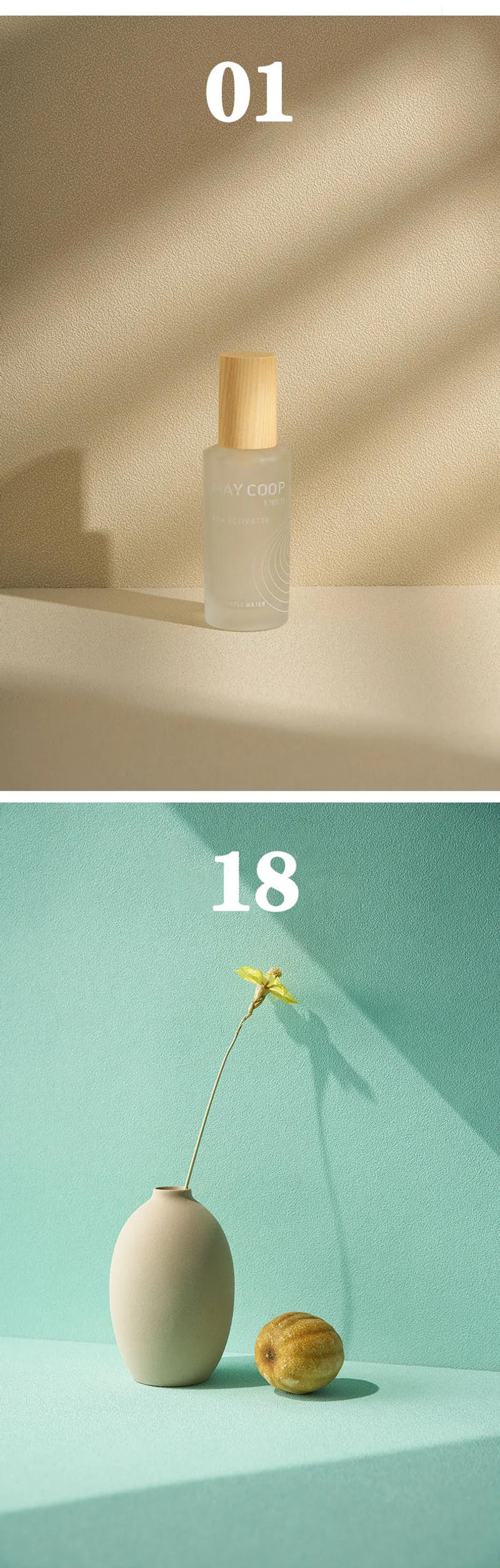 Description Picture 6 of itemTexture photography backdrops cloth 50x70cm solid color waterproof dustproof photo background cosmetics clothing food live props