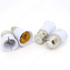 B22 To Screw E27 to B22 led Lamp base Socket Converter plug Light Bulb Adaptor Bayonet Holder AC power Adapter Lighting Parts v
