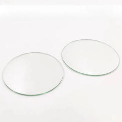 Round Transparent Flat Lens Diameter 60mm 65mm 67mm 70mm 74mm 77mm 79mm Glass Lenses for LED Torch Downlight Flashlight Headlamp