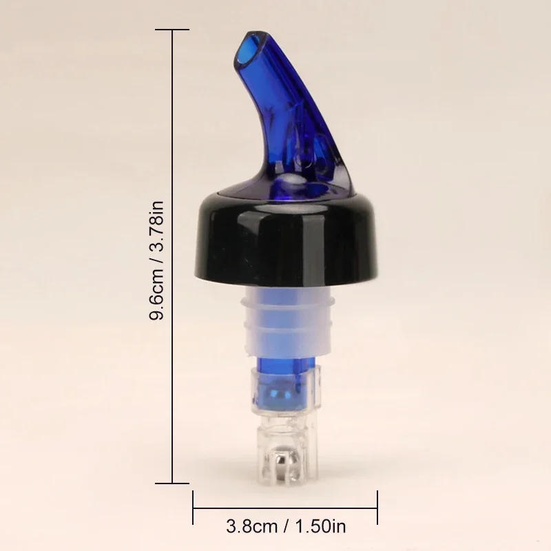 Description Picture 4 of item2pcs 30ml Automatic Measured Bottle Pourer Quick Shot Measure Pourer for Drinks Wine Cocktail Spirit Dispenser Home Bar Tools
