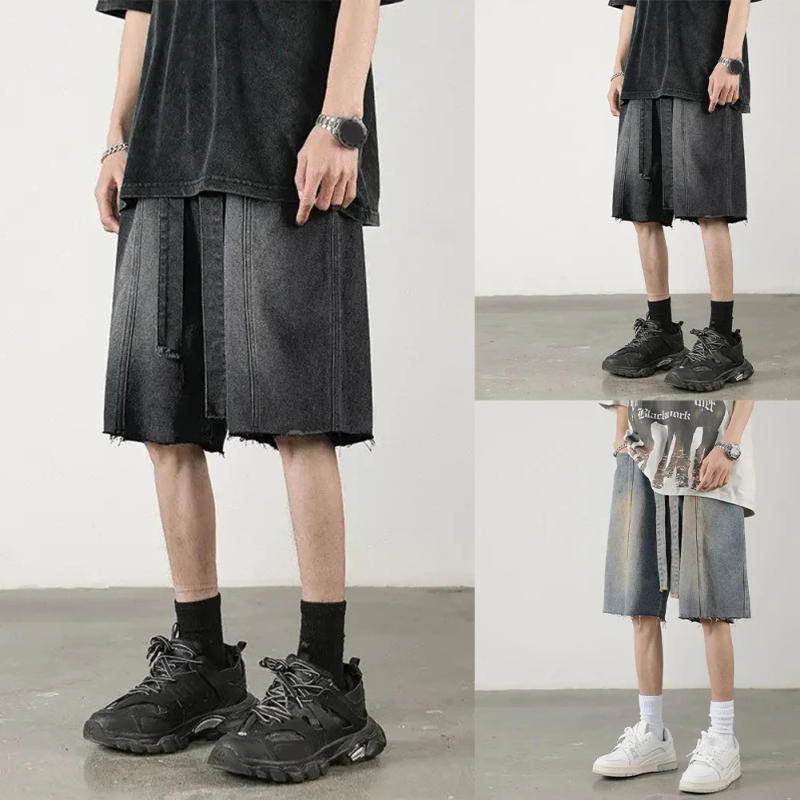 Description Picture 3 of itemAffordable Brand New Jeans Men Jeans Casual Fashion Jeans Korean Loose Polyester Slight Stretch Straight Versatile