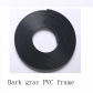 Dark gray PVC frame