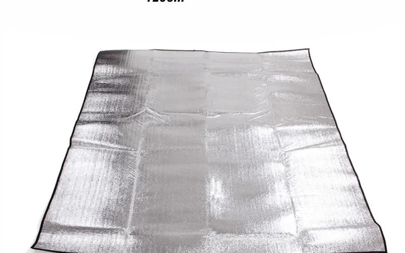 Description Picture 6 of itemCamping Mat Foam Foil Blanket  Aluminum Insulation Foam Foil Mat Sleeping Pad Thermal Outdoor Tent Footprint Reflecting Heat