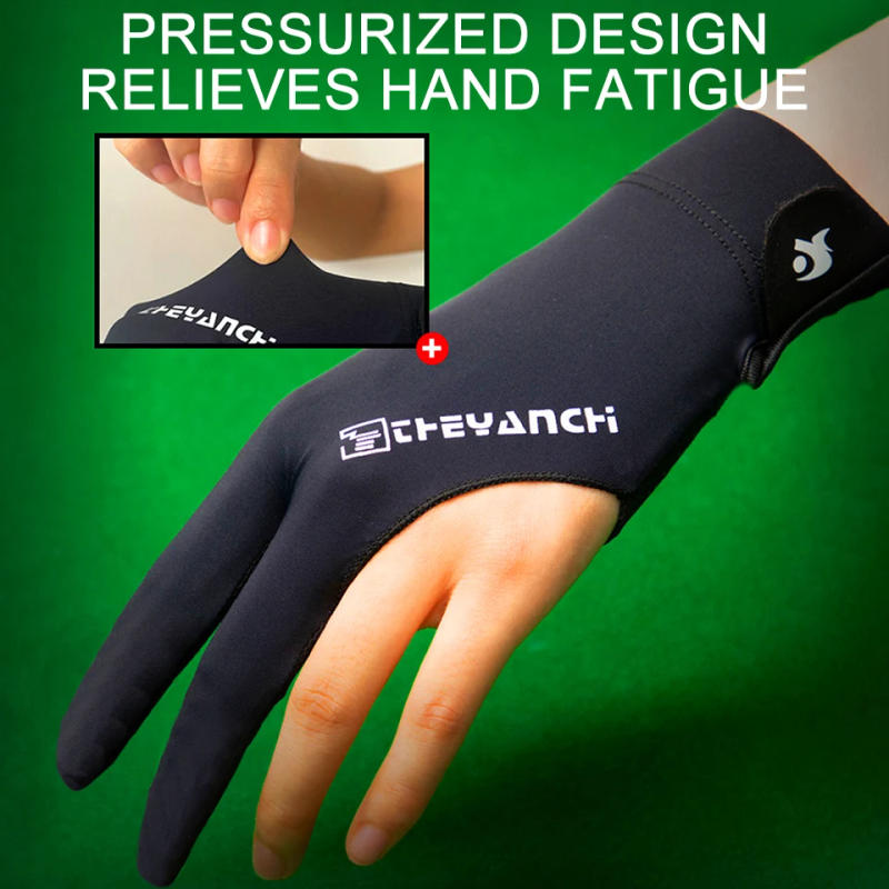 Description Picture 4 of itemKoKossi 1Pcs Professional Billiards Gloves Lightweight Breathable Long Finger Snooker Table Tennis Anti Slip Quick Drying Gloves