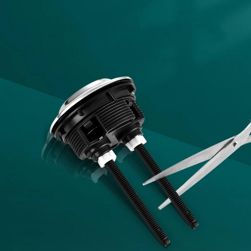 Description Picture 5 of item1PCS Universal Dual Flush Toilet Water Tank Button Round Flushing Valve Closestool Replace Push Buttons For Bathroom Accessories
