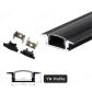 YW Shape Black Cover