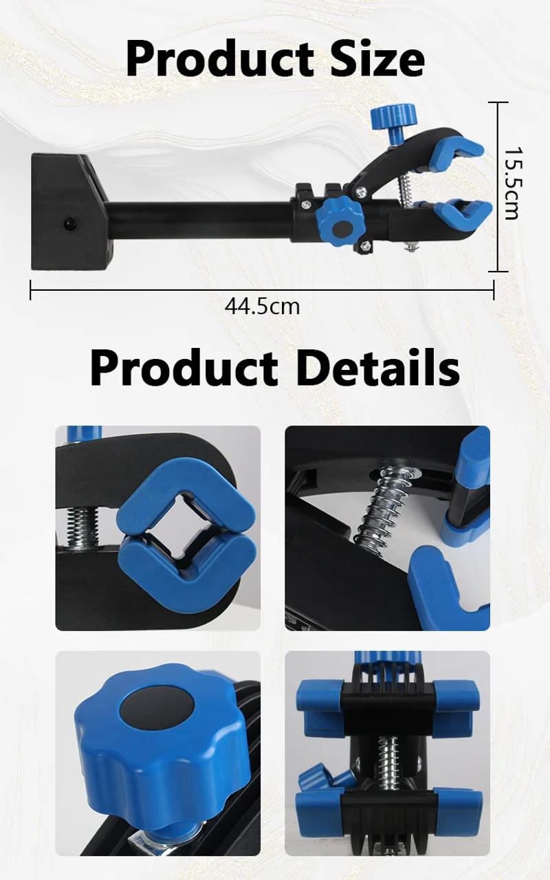 Description Picture 5 of itemBike Wall Mount Rack Bicycle Repair Stand 360 Degree Rotation Parking Bracket MTB Road Bike Work Stand Storage Clamp Cycling
