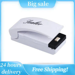 Plastic Heat Bag Sealer Food Packaging Sealing Machine Portable Snack Bag Sealing Clip Kitchen Storage and Organization
