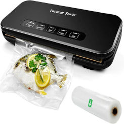 Vacuum Sealer Machine Dry/Moist Vacuum Sealer Machine with Bag Storage Air Sealer Machine for Food Storage and  with Starter Kit