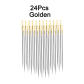 24 PCS Golden