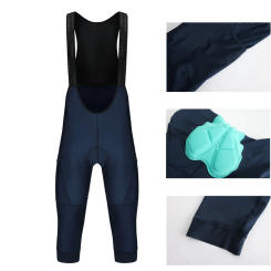 RFMTB Men Cycling 3/4 Pants Shorts Blue/Black/Green MTB Bike Bib Pants Top Quality Quick Dry Bicycle Knicker