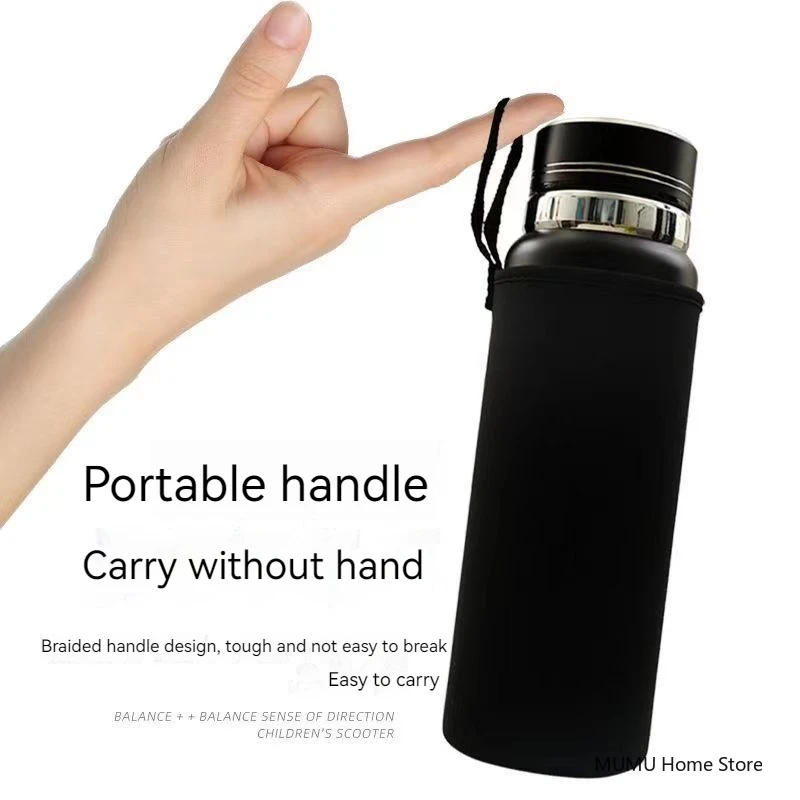 Description Picture 3 of item750ML/1000ML/1500ML Insulated Cup Sleeve Case Travel Water Bottle Covers Protector Storage Bag Thermos Cover For Mug Bottle Cup