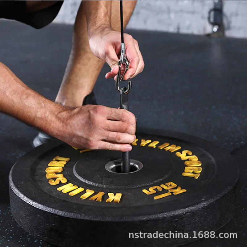 Description Picture 5 of itemGym Loading Pin Stainless Steel Fitness Pulley Cable System Attachment Dumbbell Rack Barbell Slice Support Frame For Weight Lift