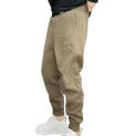 Men Pants Drawstring Patchwork Casual Warm Pockets Loose Ninth Pants Spring Fall Sweatpants