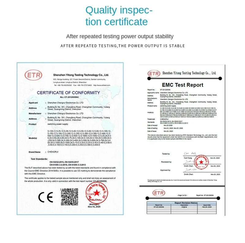 Description Picture 4 of itemNew Power Supply Adjustable AC 110V/220V To DC 5V 12V 24V Power Supply Source Adapter Transformer DC Adapter For LED Strip Light