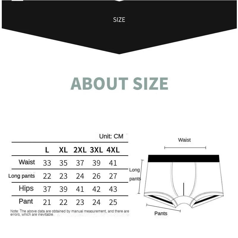 Description Picture 2 of item4pcs/lot Men's Underwear Men Boxer Shorts Ice Silk Mesh Boxershorts Plus Size Panties Summer Sexy Breathable Underpants 40-100KG