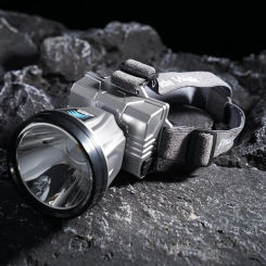 LED Sensor Headlamp Camping Search Light Headlight Long-Range Rechargeable Head-Mounted Night Fishing Xenon Lamp Fishing Flashli