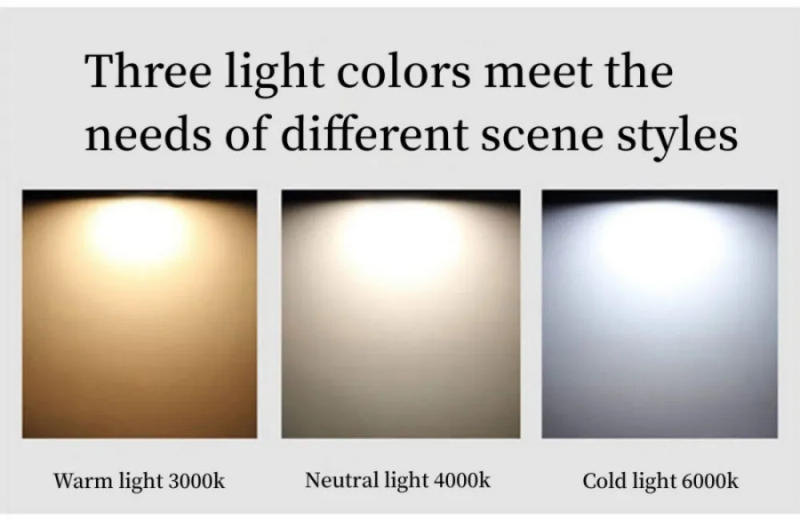 Description Picture 6 of itemLED Circular Downlight Ceiling light 5W10W12W15W18W20W24W COB chip Spotlight Anti-glare AC85-265V Ceiling Lamp Interior lighting