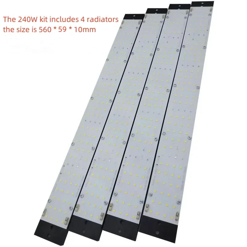 Description Picture 2 of itemLed Quantum Bar Light Samsung LM30H 240W Complete Kit With MeanWell Driver 3000-6500K 660nm UV IR Growing Lamp Planting Indoor