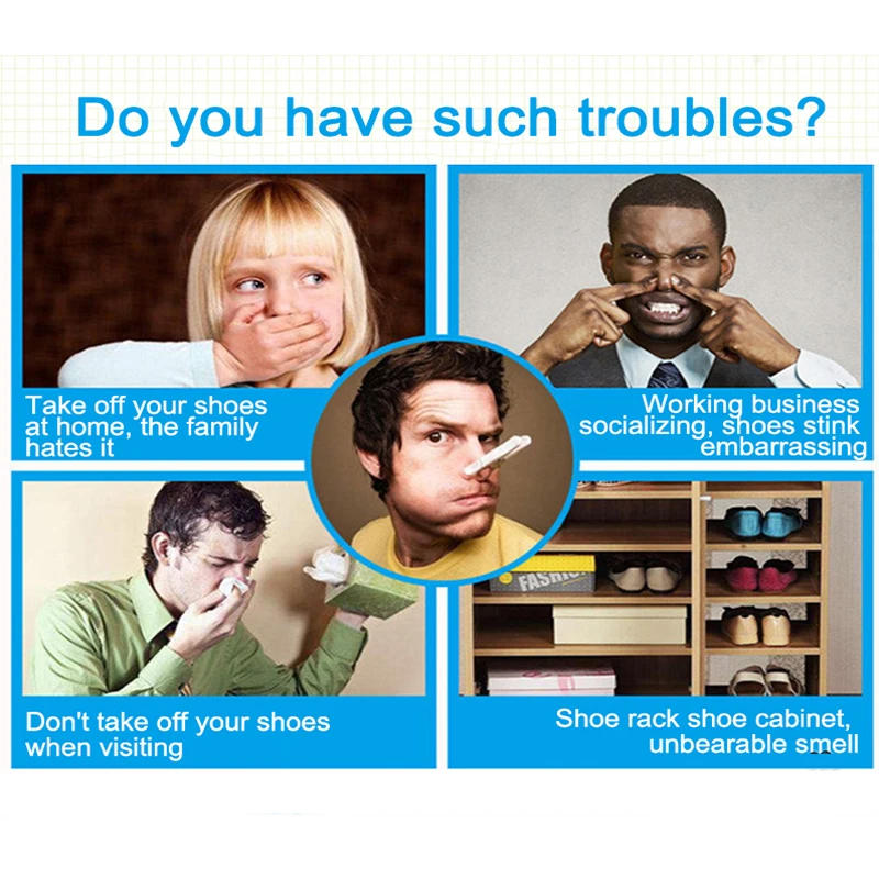 Description Picture 4 of itemJemeesen 100ML Foot Shoes Deodorizer Spray Foot Deodorant Spray Remove Feet Odor Freshener Shoes Odor Eliminator Socks Foot Care