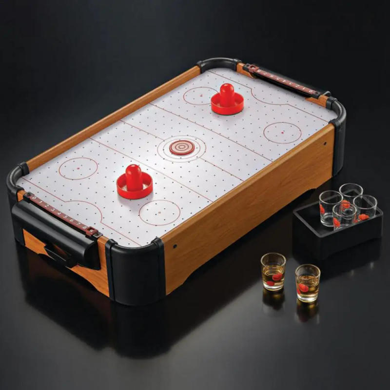 Description Picture 4 of itemTabletop Air Hockey Game Portable Tabletop Air Hockey Arcade Table Portable Tabletop Air Hockey Arcade Table Battle Winner