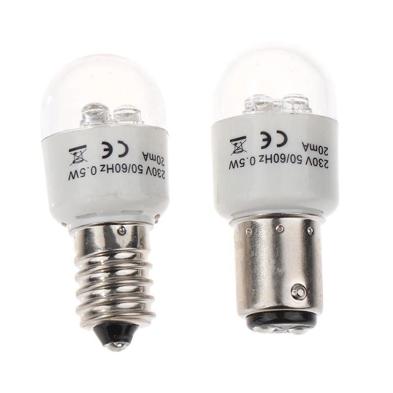 Description Picture 2 of item1pce Sewing LED Bulb BA15D/E14 Light Illuminate 0.5W AC 190-250W Lamp Home Sewing Machine