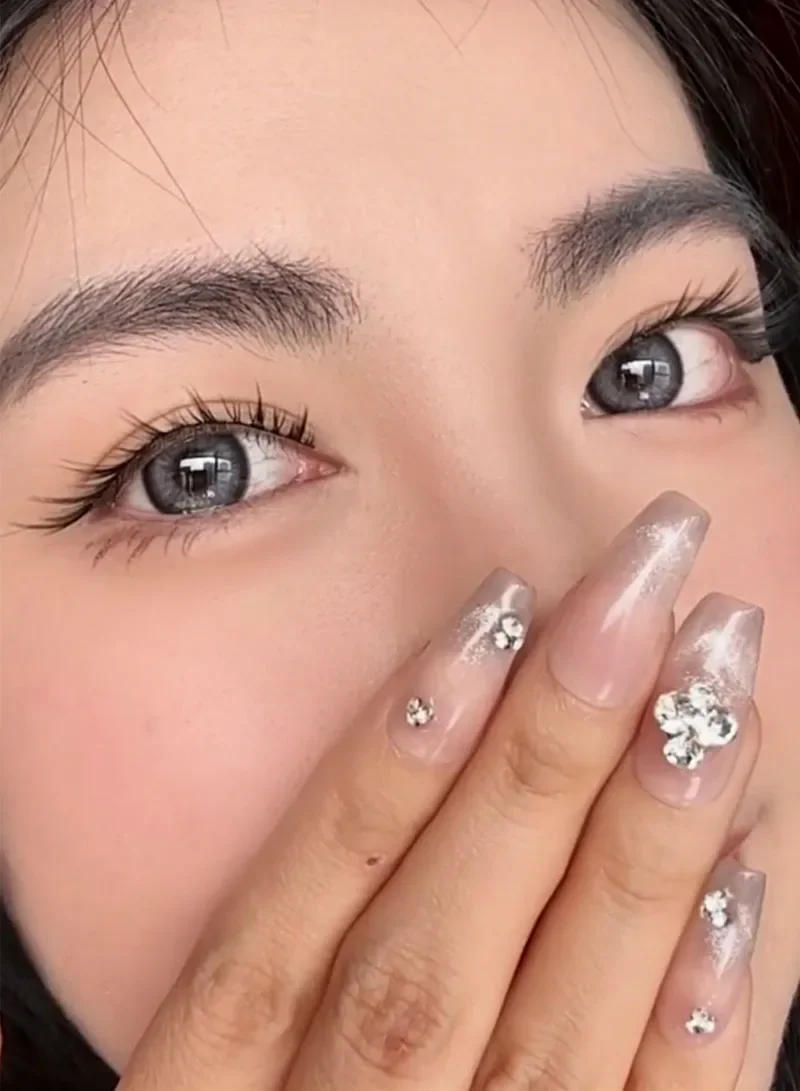 Description Picture 2 of item3D Fox Eye False Eyelashes Single Cluster C Curl Natural Eyelash Extension Whole Strip Comic Beginner Individual Eyelash Makeup