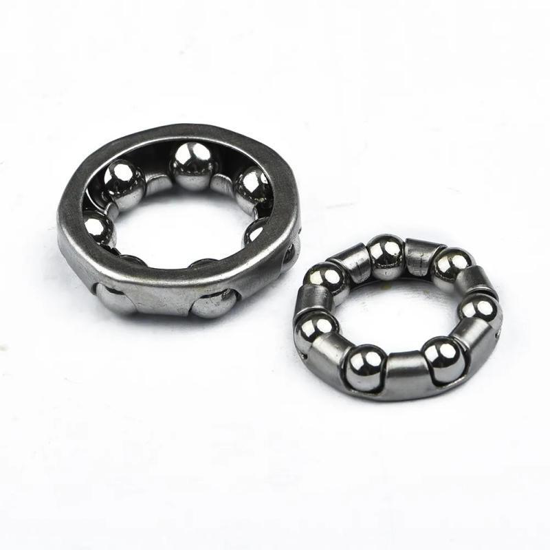 Description Picture 4 of item2 Pair Diameter 24mm Bicycle Front Rear Wheel Axle 1/4 Inch 7 Ball Bearings MTB Bike Wheel Hub Bearings Cycling Riding Equipment