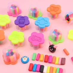24pcs Box Children Birthday Party Big Surprises Favors for Kids DIY Color Clay Handmade Plasticine Boys Girls Goodie Bag Pinata