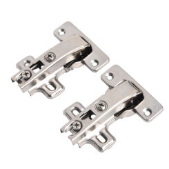 2pc Hinge Stainless Steel Door Hydraulic Hinges Blind Corner Buffer Soft Close For Cabinet Cupboard Furniture Kitchen Cabinet