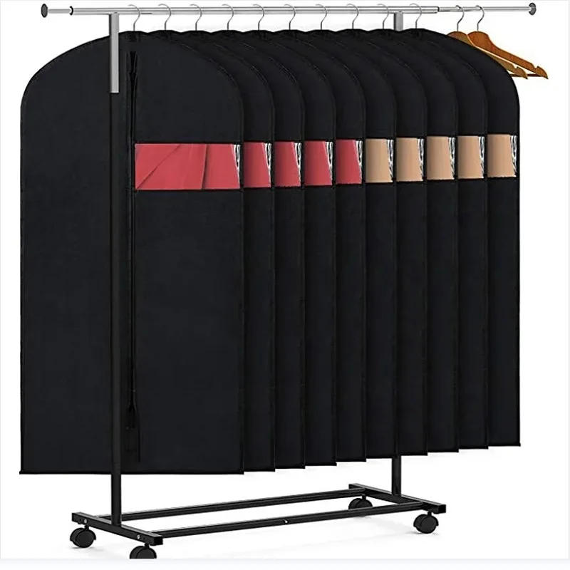 Description Picture 3 of itemDustproof Clothing Covers Waterproof Clothes Dust Cover Coat Suit Dress Protector Hanging Garment Bags Closet Organizer