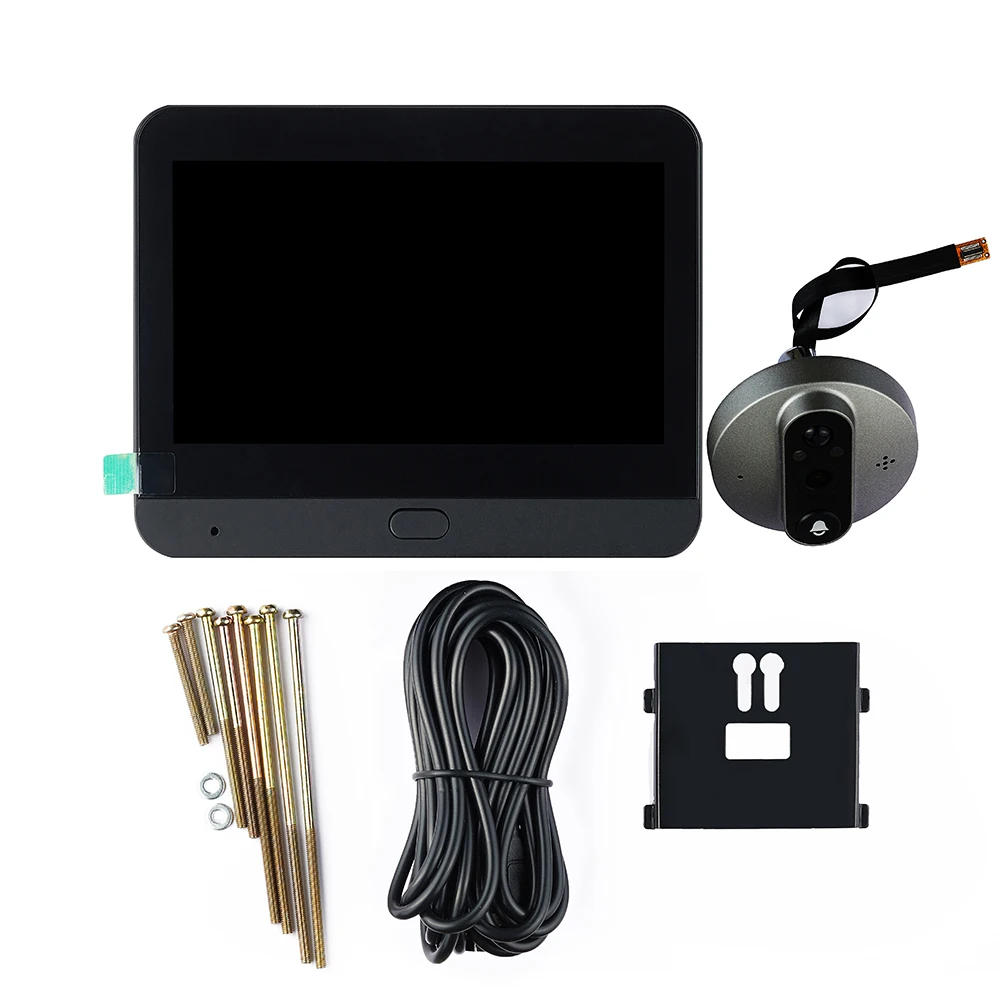 Description Picture 3 of itemWifi Electronic Cat Eye Peephole 4.3 Inch Color Screen Graffiti Visual Camera Night Vision 1080P 2.4G Smart Home Outdoor Camera