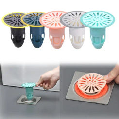 Deodorant Drain Core Toilet Bathroom Floor Drainer Cores Sewer Pest Control Silicone Anti-odor Artifact Water Seal No Smell