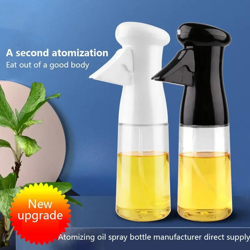 Description Picture 2 of itemCookware Bbq Transparent Cooking Oil Bottle Olive Oil Spray for Fitness Sauce Sprayer Set Tableware Kitchen Dining Bar Home