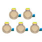 Silver 5PCS