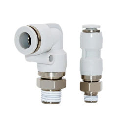 RC RL High-Speed Rotating Pneumatic Fitting M5 1/8" 1/4" 3/8" 1/2" Universal 360 Degrees 300r/min Quick Air Connector