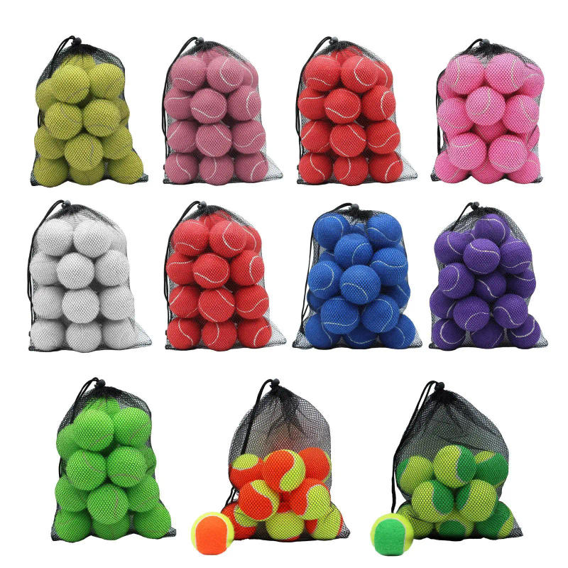 Description Picture 3 of item20 Pack of Tennis Balls for Training And Exercise 2.52" Diameter for Outdoor Activities