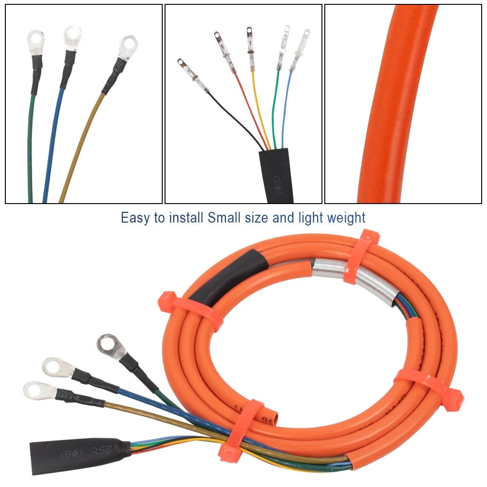 Description Picture 6 of item800W Wheel Hub Engine With 5 Hall Senor Connector Wires 2.0mm² /2.5mm² Motor Cable For Electric Scooter Bicycle Accessories