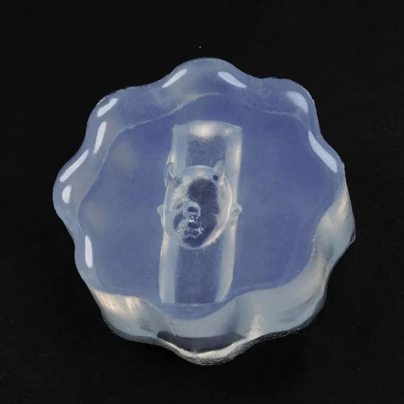 Description Picture 5 of item1pc Face Ears Eyes 3D Acrylic Nail Mold Nail Art Decorations DIY Design Silicone Nail Art Templates Nails Mold