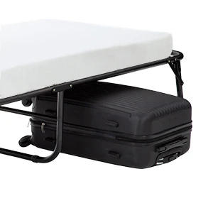 Description Picture 5 of itemFolding Bed Camping Cot Portable Beds Folding Bed Frame with 3.9 Inch Comfort Foam Mattress Strong Sturdy Frame Heavy Duty L77*W