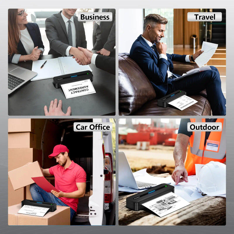 Description Picture 6 of item2/3/4 Rolls A4 Thermal Paper Printing 210mm Thermal Paper Rolls for Photo Home Office Compatible with M832 Portable Printer