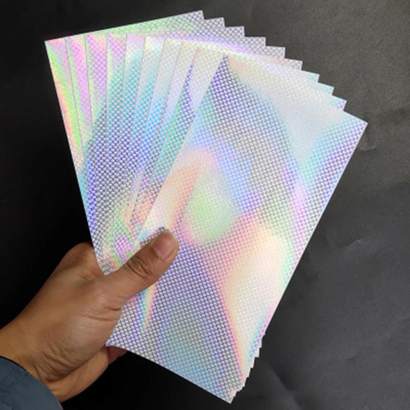 Description Picture 5 of item6/10pc 20x10cm Flash Lure Sticker DIY Modified Holographic Fish Scale Flash Lure Sticker Jig Squid Film Bait Tape Fishing Tackle
