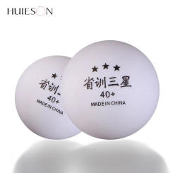 Huieson Professional Table Tennis Balls for Provincial Training, Ping Pong Balls, Competition Training, ABS40 + Mm, 2.8G, 3 Star