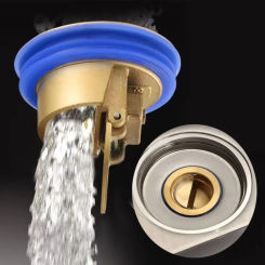 Bathroom Accessories Insect Prevention One Way Valve Shower Drainer Drain Cover Sewer Strainer Plug Floor Drain Anti Odor