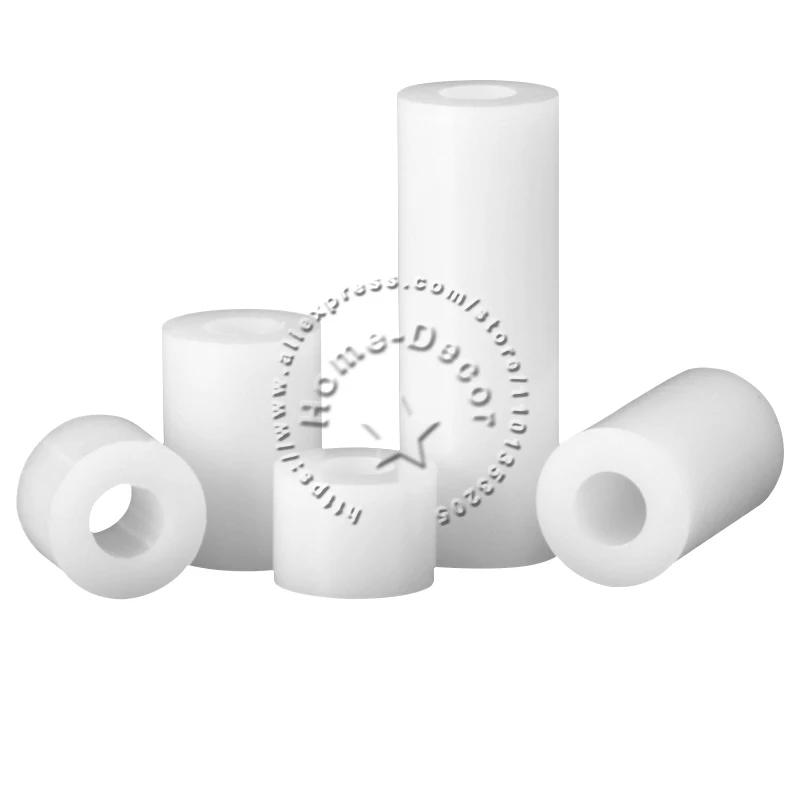 Description Picture 5 of item100 PCS M5 Insulated Column Plastic Sleeve ABS Cushion High Column Washer Pillar Spacer Plastic Tube Isolation Washer Pipe