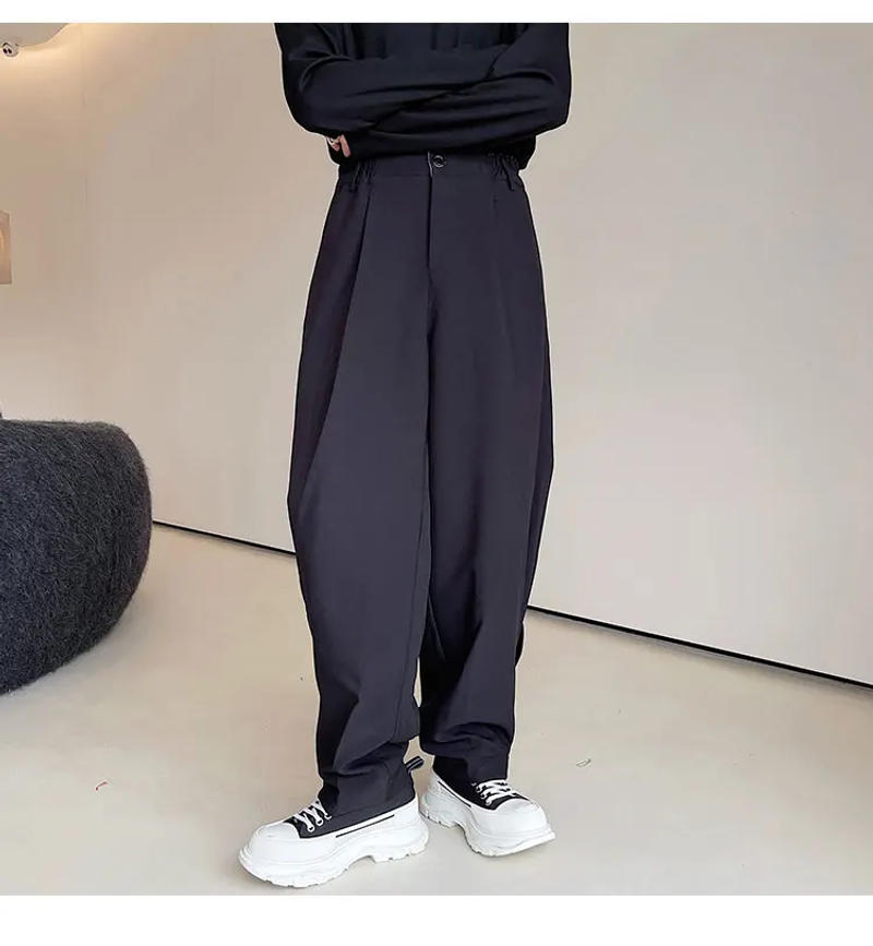 Description Picture 4 of itemYamamotostyle Pants Nippon Wide Leg Pants Advanced Slacks Haren Pants Loose Hair Stylist Yuppie Men's Casual Pants